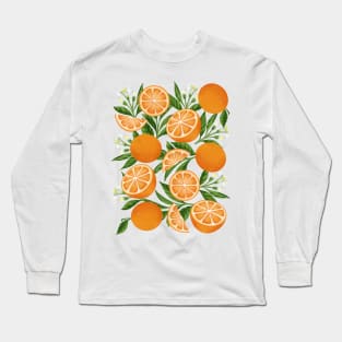 Orange Fruit Long Sleeve T-Shirt